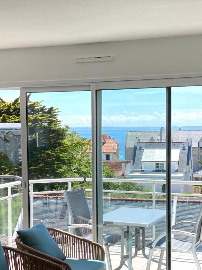 Grand Et Luxueux Appartement Lumineux 4 Pers Vue Mer Wifi Inclus Куиберон Екстериор снимка